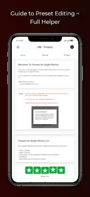 AM Preset for Alight Motion android App screenshot 3